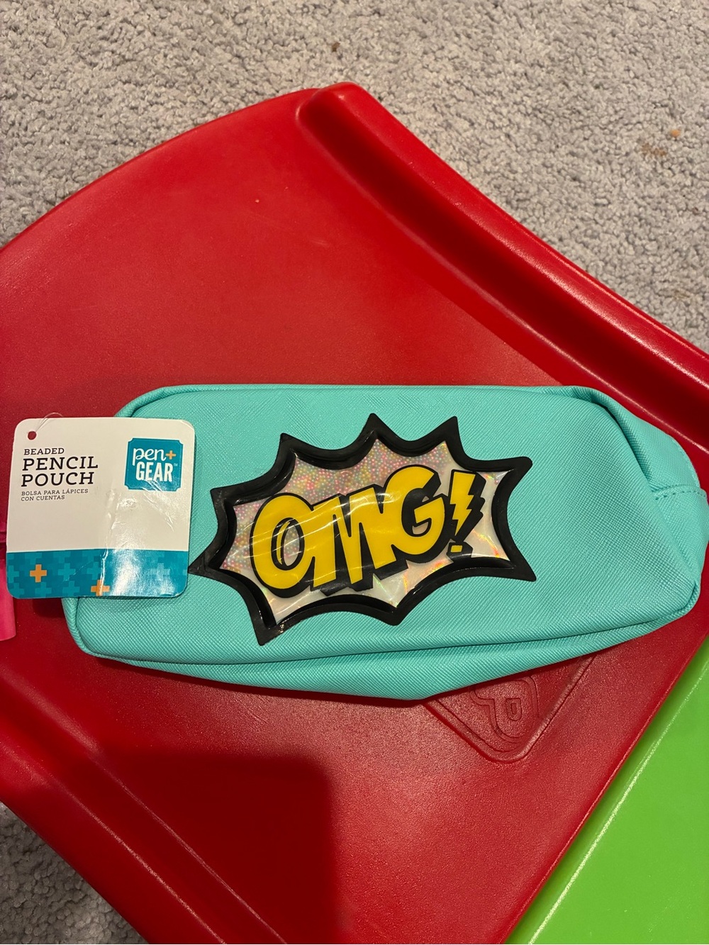 OMG Turquoise Pencil Pouch - Pen+Gear